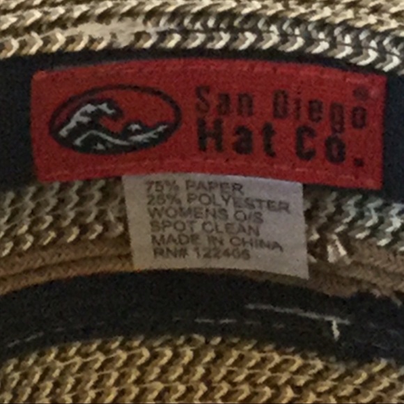 NWOT San Diego Hat Company Big Floppy Hat - Picture 4 of 5